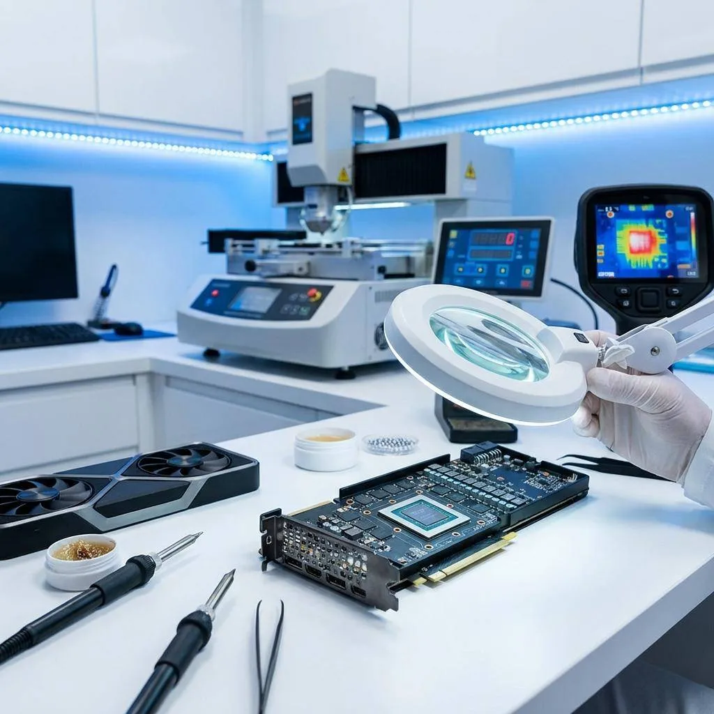 Ekran Kartı GPU Onarımı ve Reballing İşlemi - Bilişim Bilgisayar